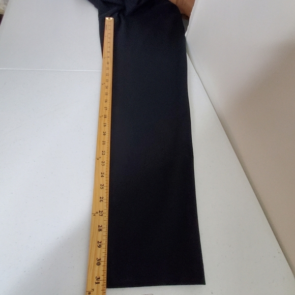 J. Jill Ponte Knit Slim Leg Pants Size Large TALL Black Hi-Rise Stretch Pull-on - Picture 11 of 15